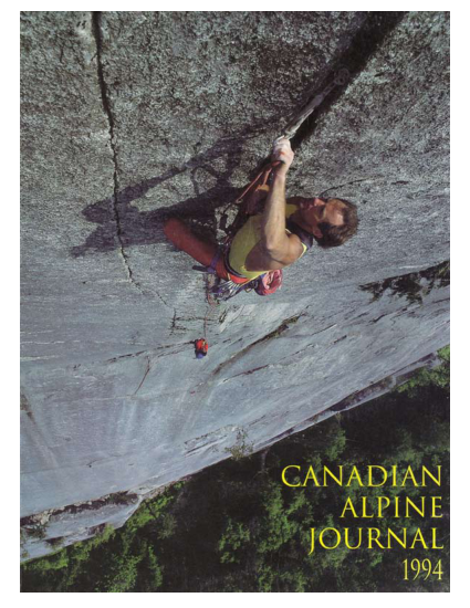 Canadian Alpine Journal 1994 cover